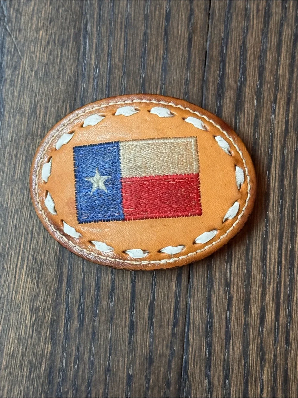 N/A orange leather
